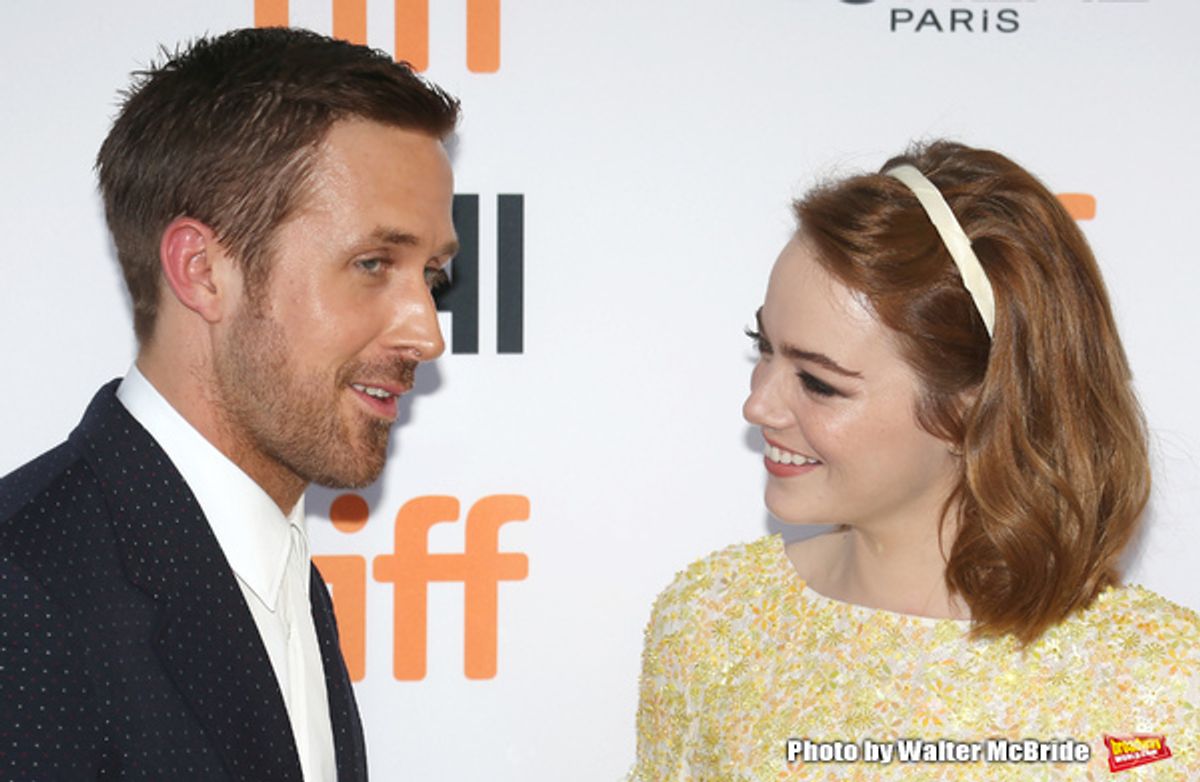 Emma Stone and Ryan Gosling a at 
