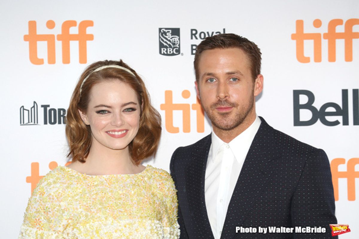 Emma Stone and Ryan Gosling  at 