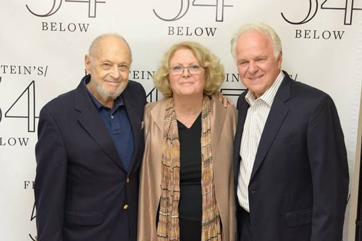 Sandy Faison and P.J. Benjamin with composer Charles Strouse at 