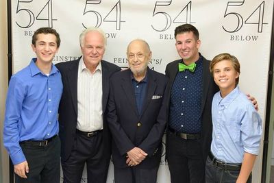 Adam Cantor, P.J. Benjamin, Charles Strouse, Stearns Matthews and Lucas Schultz Photo