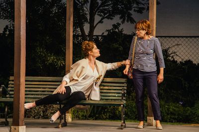 Rebecca Wisocky and Frances Fisher Photo