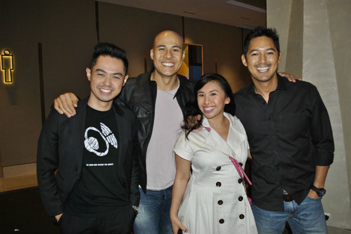 Franco Mabanta, Rovilson Fernandez, Chinie Concepcion, Marc Nelson at 