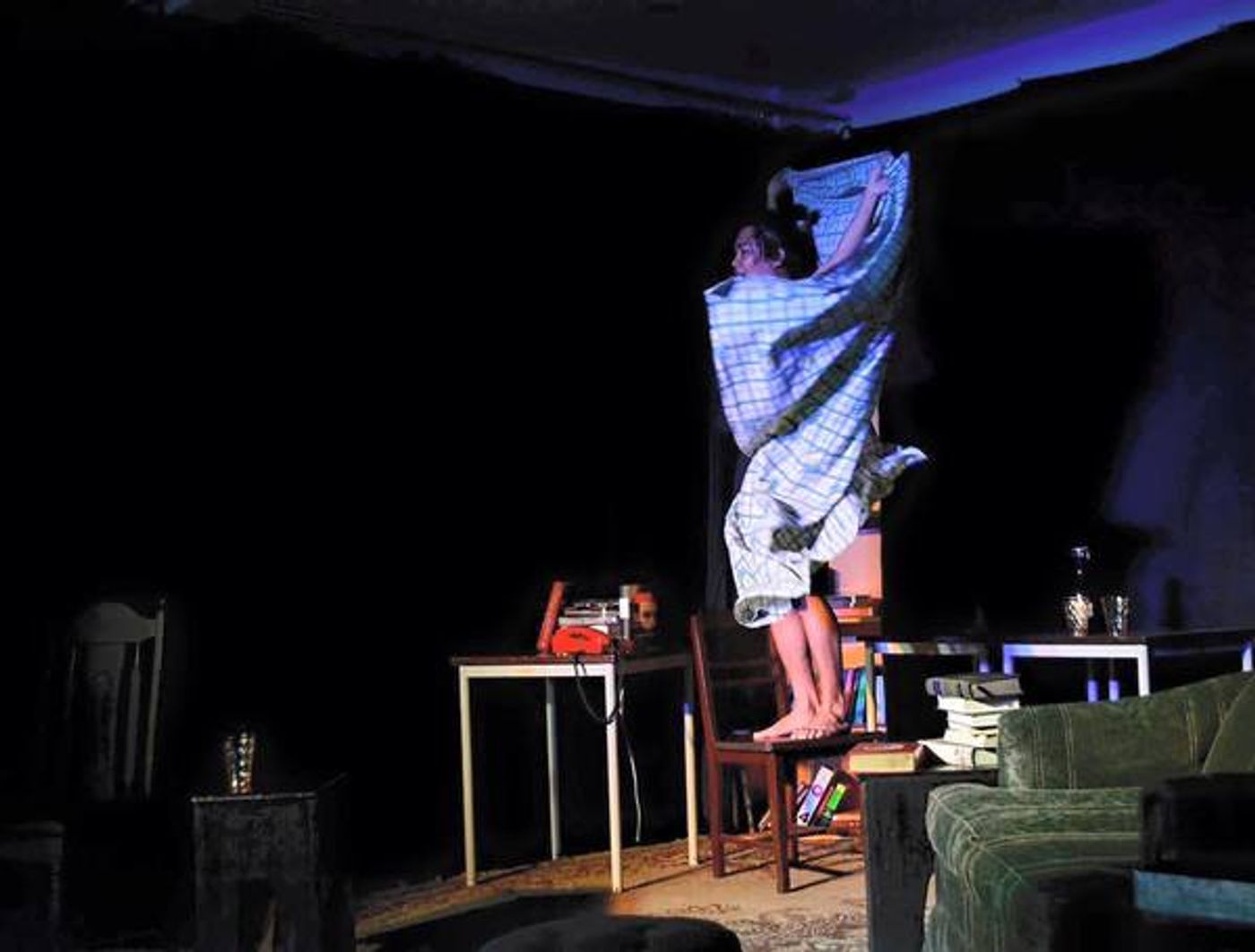 Photo Flash: Sneak Peek at 14 LEANDRO ROAD ('The Fall of the House of Usher') Photo Flash: Sneak Peek at 14 LEANDRO ROAD ('The Fall of the House of Usher') Image