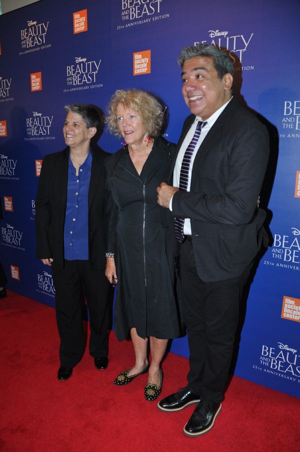 Lesli Klainberg, Wendy Keys and Eugene Hernandez of The Film Society of Lincoln Cente Photo