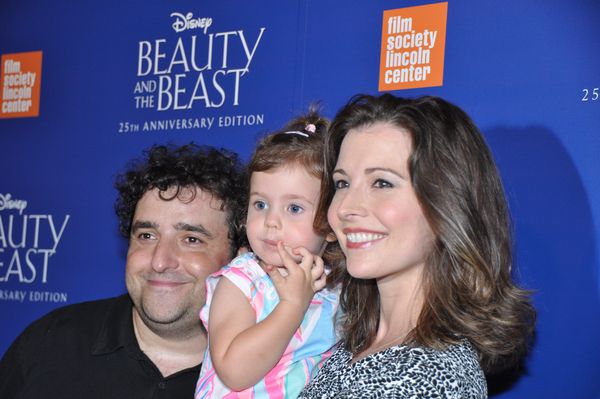 David Krumholtz, Vanessa Britting and daughter Photo