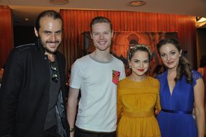 Pat Cerasaro, Tyce Green, Stephanie Styles and Laura Osnes @ BroadwayWorld Pat Cerasaro, Tyce Green, Stephanie Styles and Laura Osnes Photo