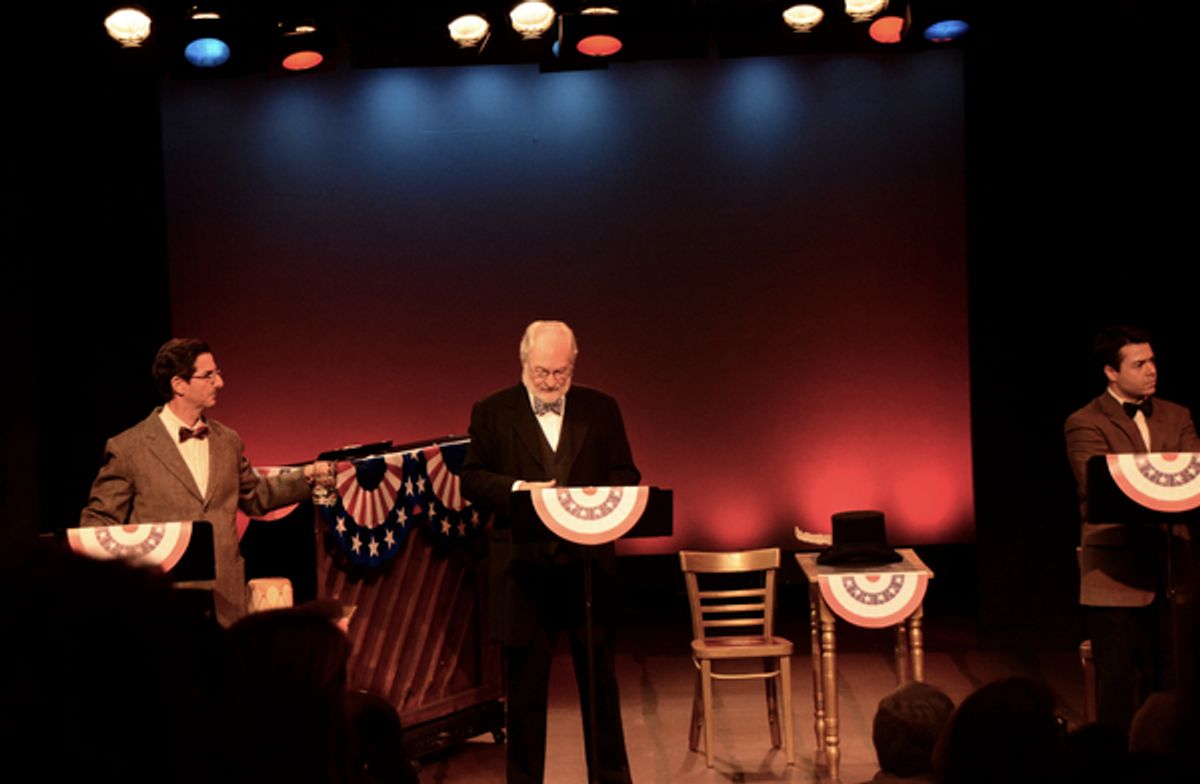 Dan Manjovi, Tim Jerome and Frank J. Paul at 