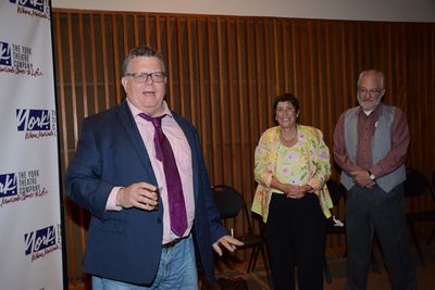 James Morgan, Joan Ross Sorkin and Tim Jerome Photo