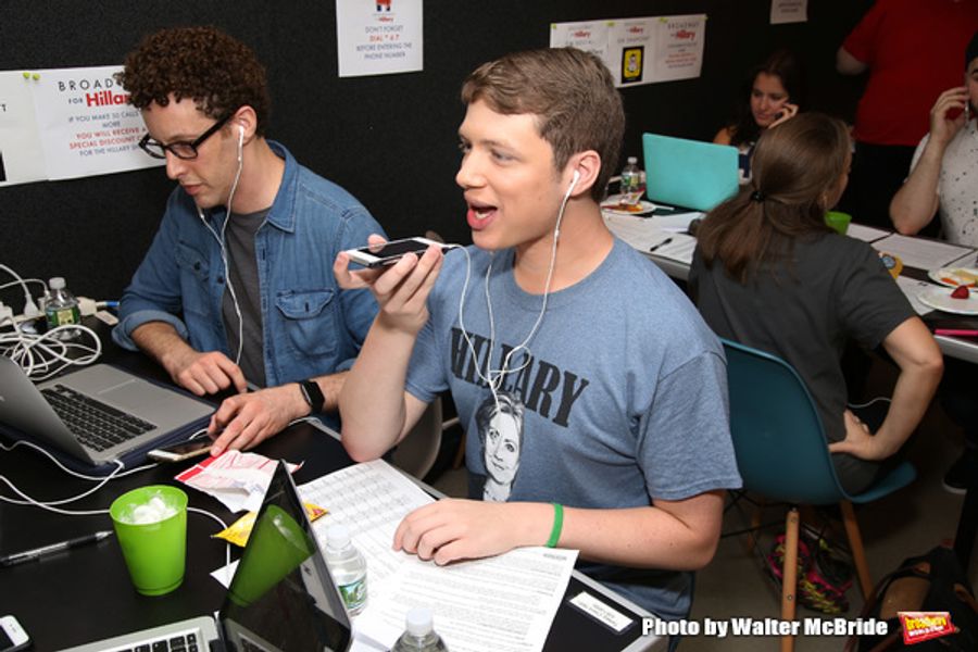 Photo Coverage: Broadway for Hillary Hosts 'CALLS FOR CLINTON' Phone Bank Image