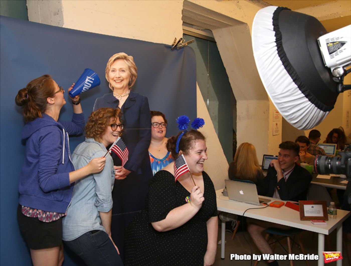 Photo Coverage: Broadway for Hillary Hosts 'CALLS FOR CLINTON' Phone Bank  Image