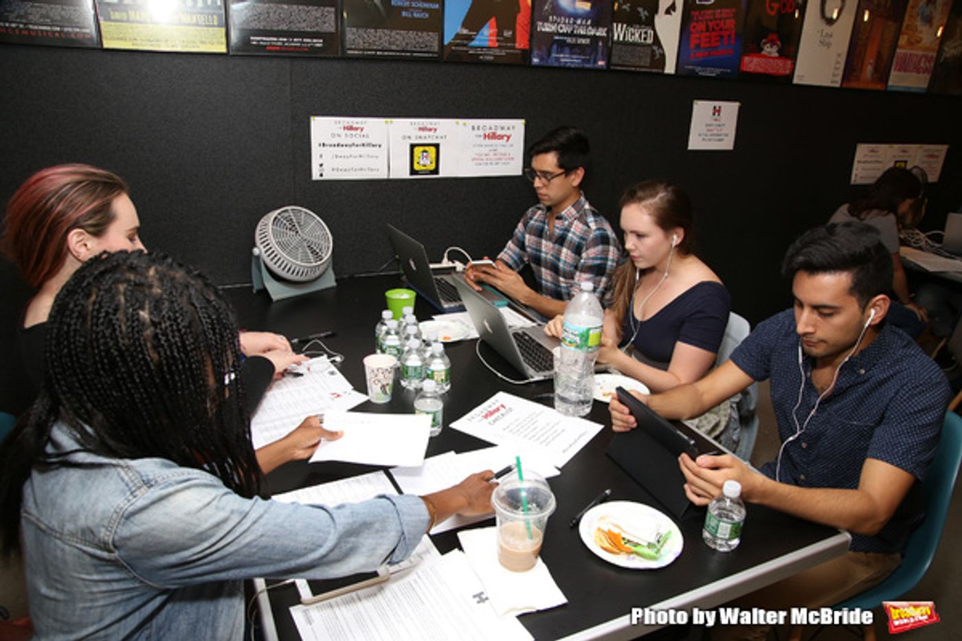 Photo Coverage: Broadway for Hillary Hosts 'CALLS FOR CLINTON' Phone Bank  Image