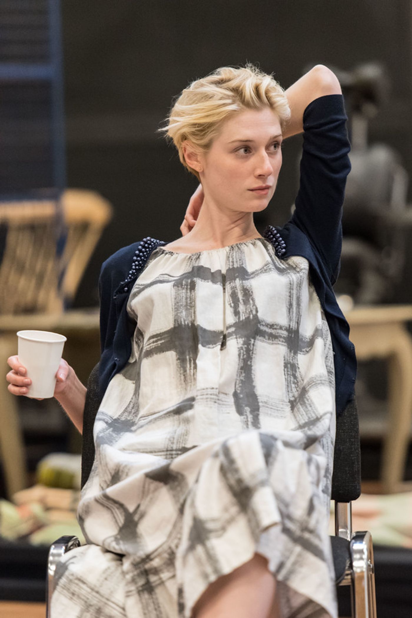 Photo Flash: The Cast of David Hare's New Play Rehearses THE RED BARN  Image
