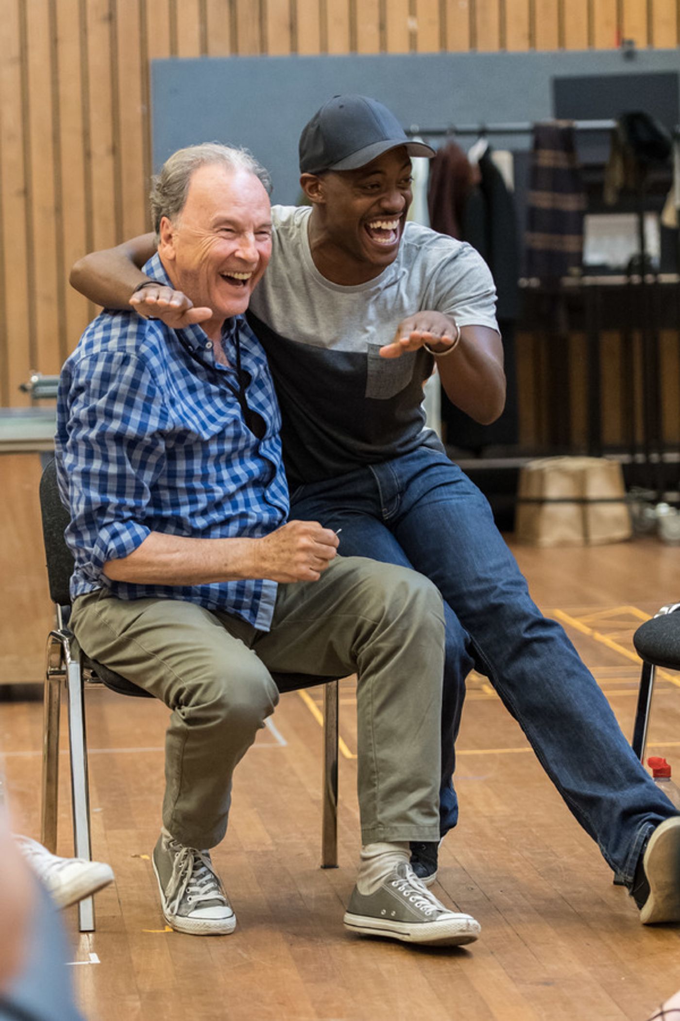 Photo Flash: The Cast of David Hare's New Play Rehearses THE RED BARN  Image