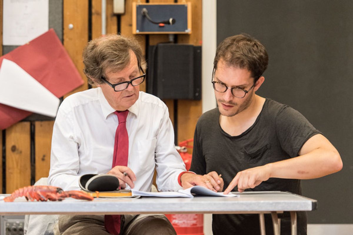 DAVID HARE and ROBERT ICKE at 