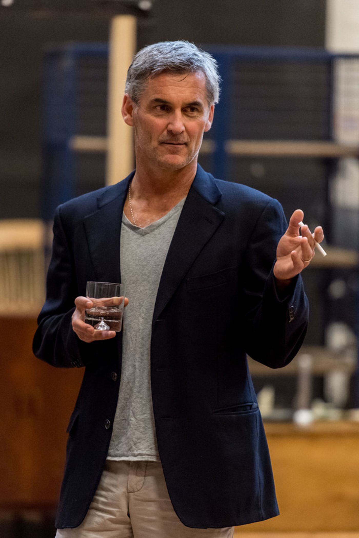 Photo Flash: The Cast of David Hare's New Play Rehearses THE RED BARN  Image