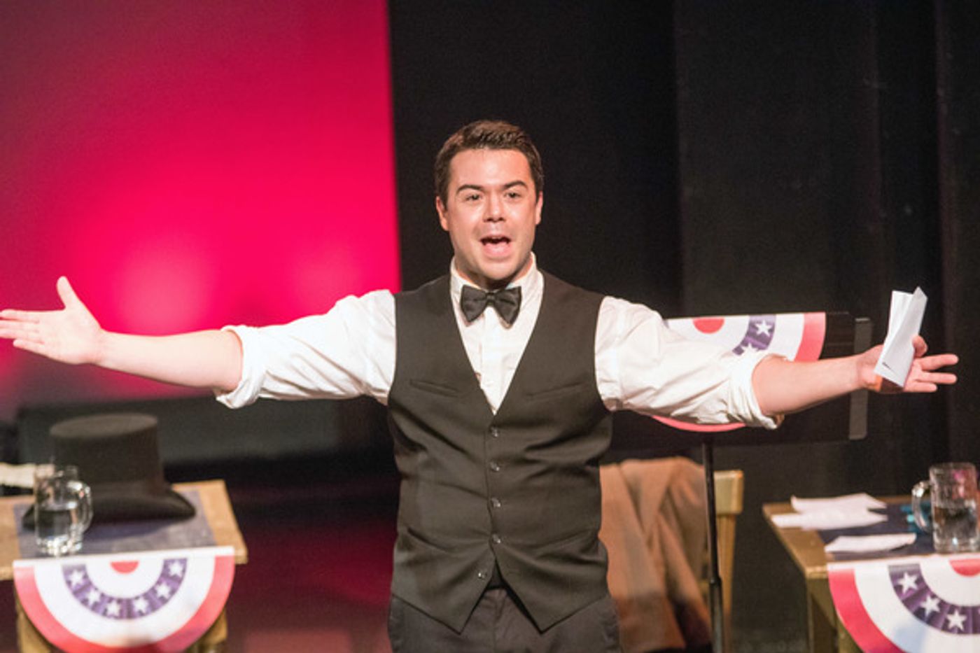 Photo Flash: York Theatre Company's HOW TO BE AN AMERICAN  Image
