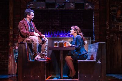 Alex Brightman and Jenn Gambatese Photo