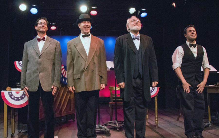 Photo Flash: York Theatre Company's HOW TO BE AN AMERICAN! Celebrates Opening Night Image