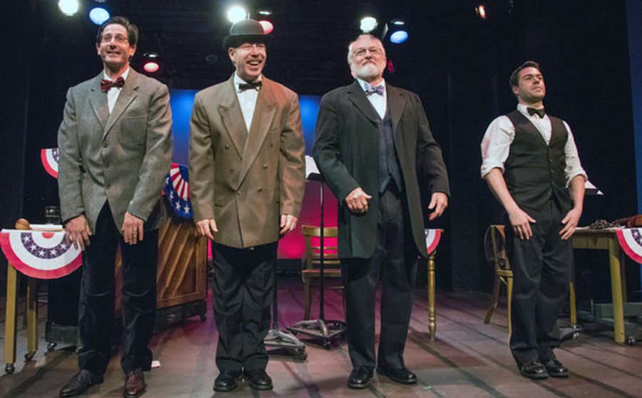 Photo Flash: York Theatre Company's HOW TO BE AN AMERICAN! Celebrates Opening Night Image