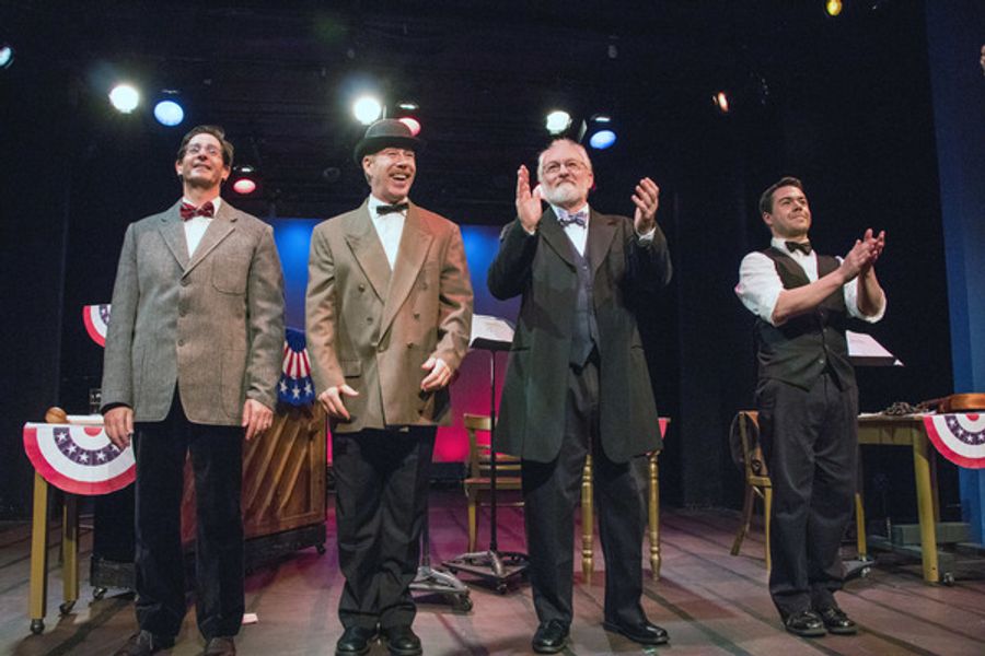 Photo Flash: York Theatre Company's HOW TO BE AN AMERICAN! Celebrates Opening Night Image