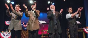 Dan Manjovi, D.C. Anderson, Tim Jerome and Frank Paul Photo