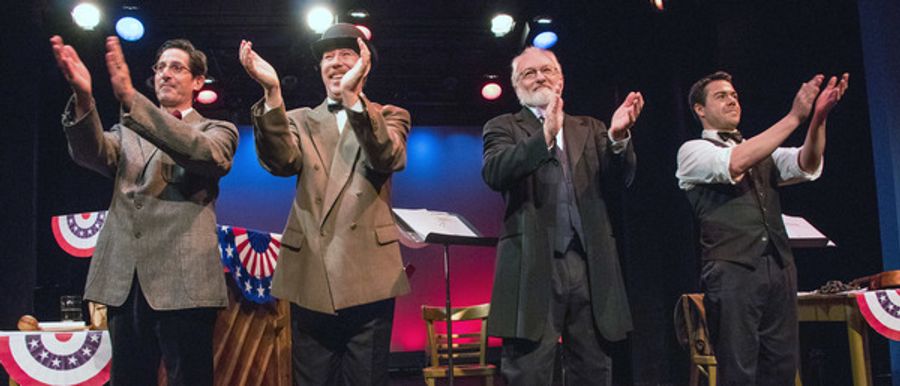 Photo Flash: York Theatre Company's HOW TO BE AN AMERICAN! Celebrates Opening Night Image