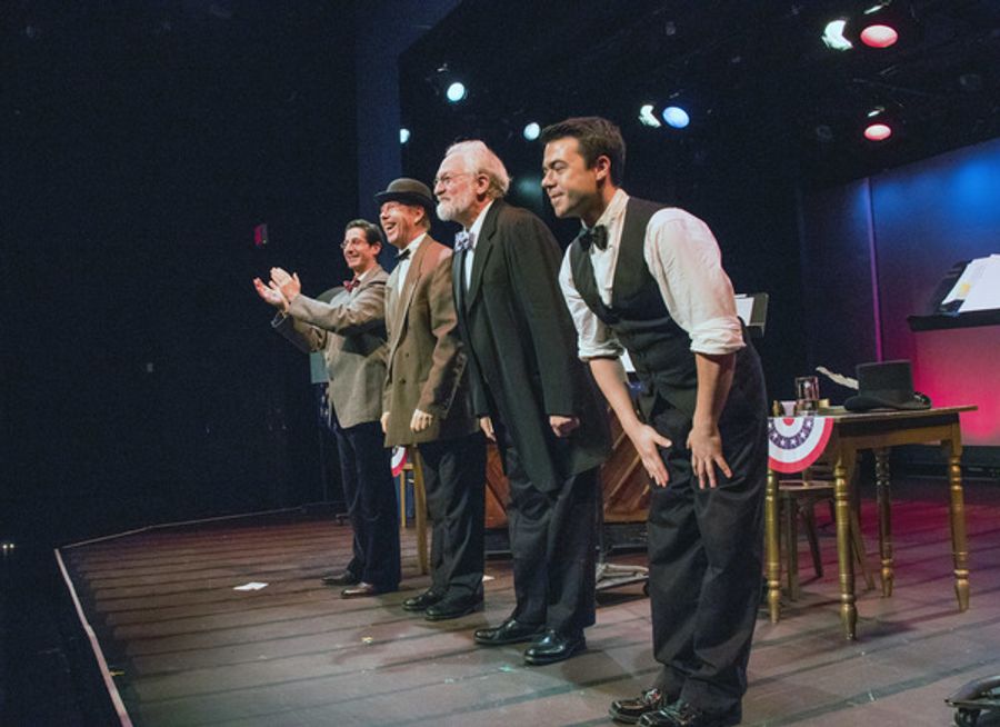 Photo Flash: York Theatre Company's HOW TO BE AN AMERICAN! Celebrates Opening Night Image