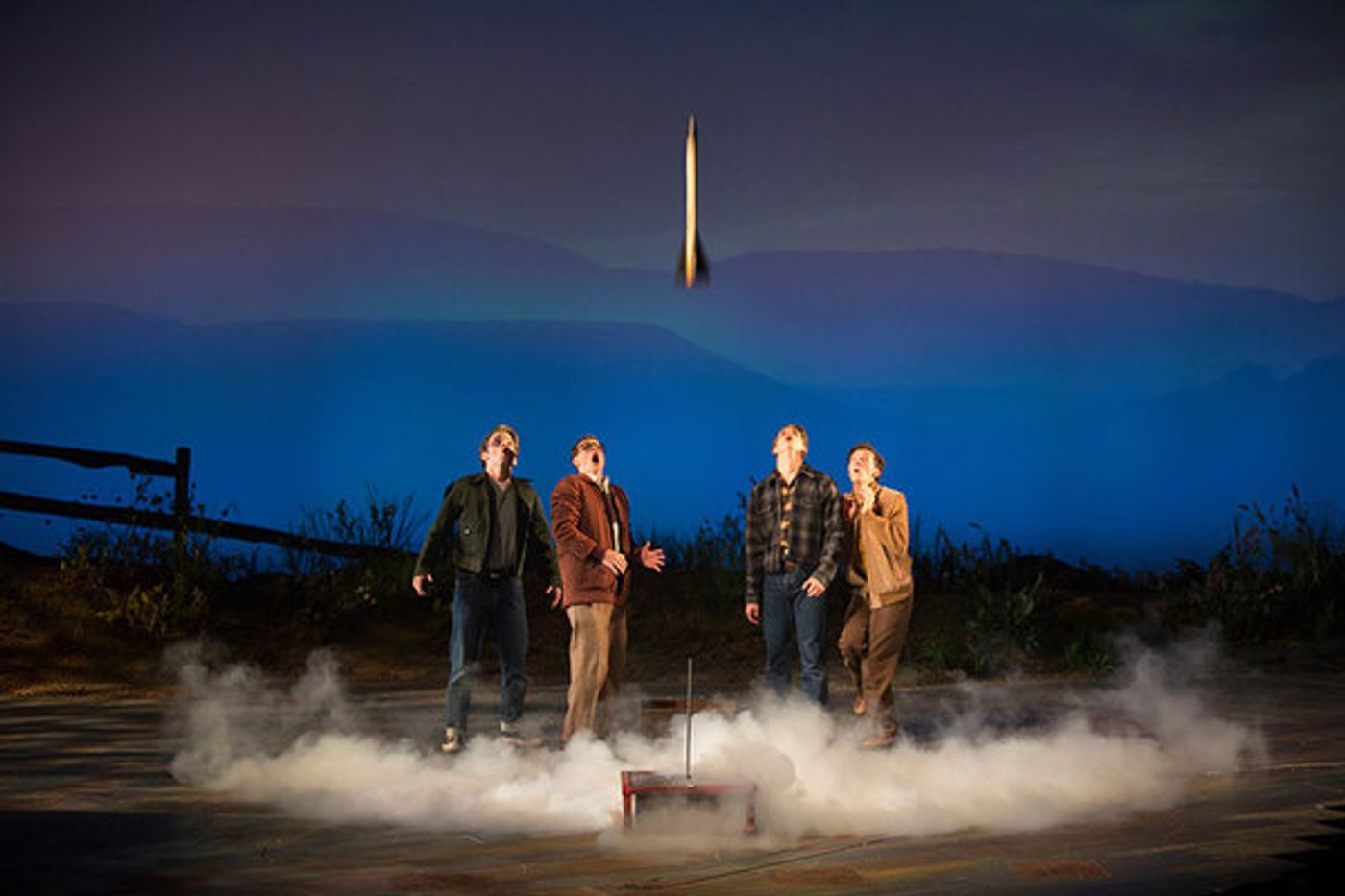 Photo Flash: First Look at Kyle Selig and More in OCTOBER SKY's West Coast Debut at The Old Globe  Image