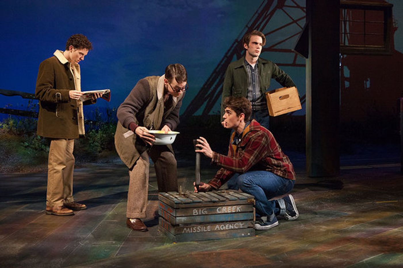 Photo Flash: First Look at Kyle Selig and More in OCTOBER SKY's West Coast Debut at The Old Globe  Image