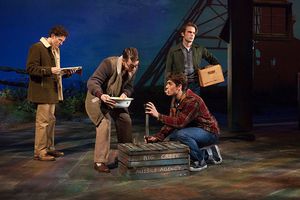 Austyn Myers, Connor Russell, Kyle Selig, and Patrick Rooney @ BroadwayWorld Austyn Myers, Connor Russell, Kyle Selig, and Patrick Rooney Photo