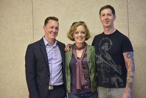 Dan Collins (Words The Pen), Nancy Anderson, Alexander Rovang (Music Direction The Pe Photo