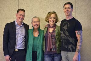 Dan Collins, Paulette Haupt, Nancy Anderson, Alexander Rovang Photo