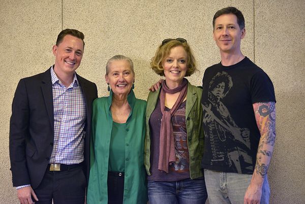 Dan Collins, Paulette Haupt, Nancy Anderson, Alexander Rovang Photo