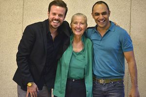 Michael Thurber, Paulette Haupt, Saheem Ali @ BroadwayWorld Michael Thurber, Paulette Haupt, Saheem Ali Photo