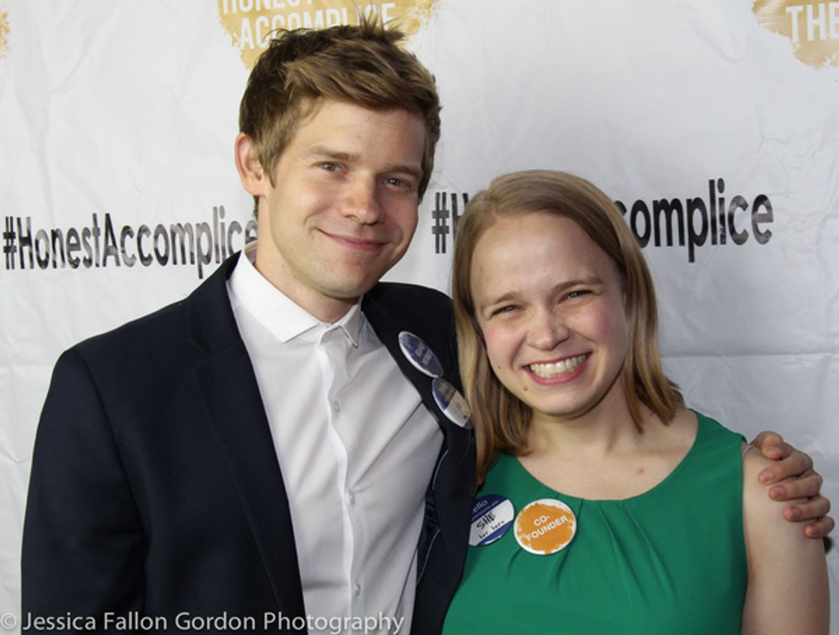 Andrew Keenan-Bolger and Maggie Keenan-Bolger at 