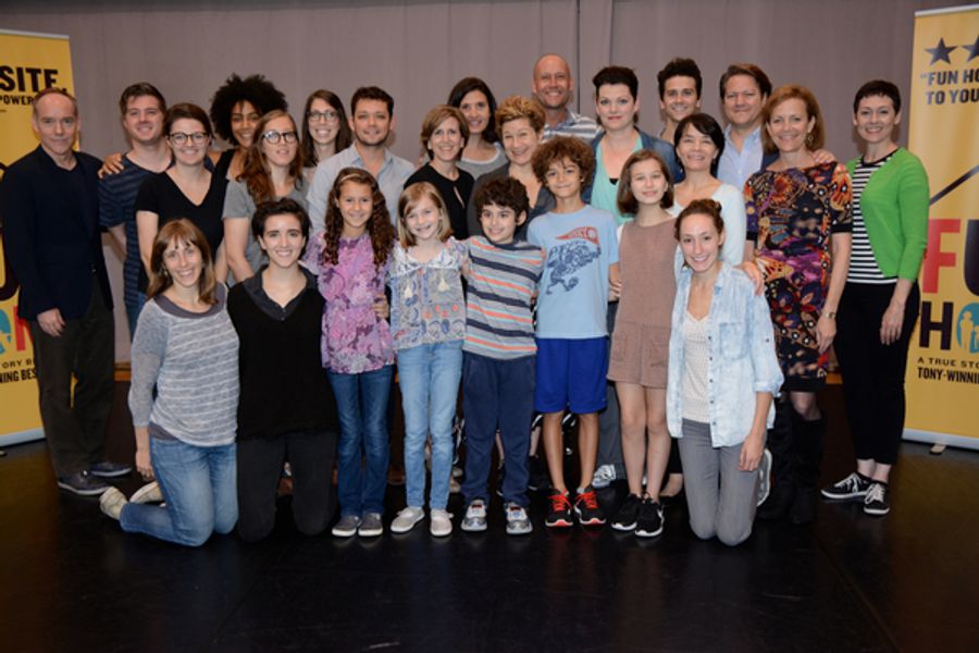 Photo Coverage: The Touring Cast of FUN HOME Meets The Press Image