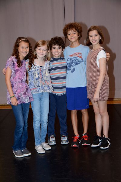 Sofia Trimarchi, Carly Gold, Lennon Nate Hammond, Pierson Salvador and Alessandra Bal Photo