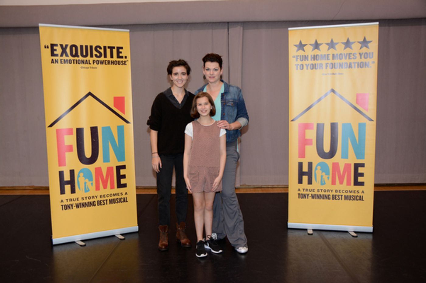 Photo Coverage: The Touring Cast of FUN HOME Meets The Press Photo Coverage: The Touring Cast of FUN HOME Meets The Press Image