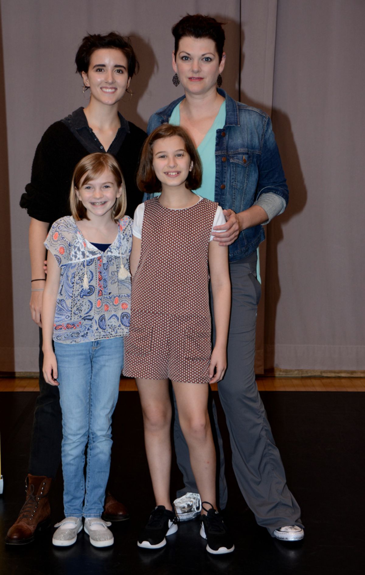 Abby Corrigan, Kate Shindle, Carly Gold and Alessandra Baldacchino at 