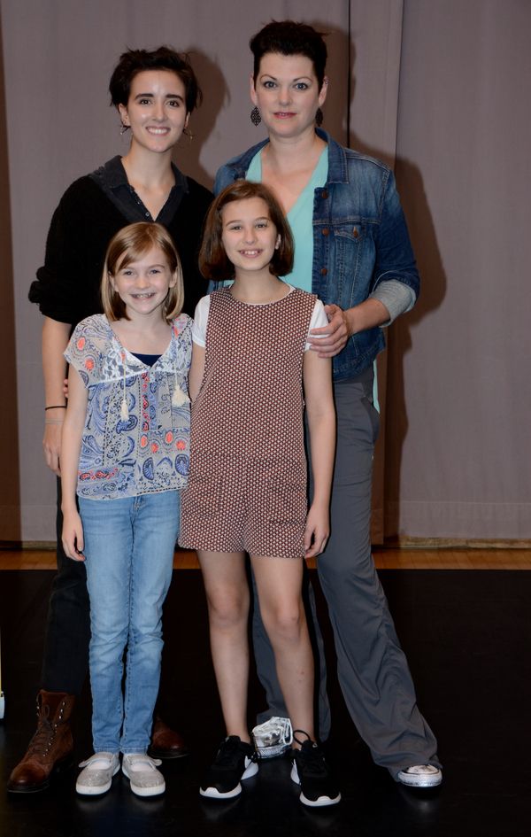 Abby Corrigan, Kate Shindle, Carly Gold and Alessandra Baldacchino Photo
