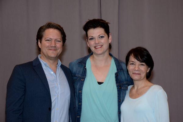 Robert Petkoff, Kate Shindle and Susan Moniz Photo