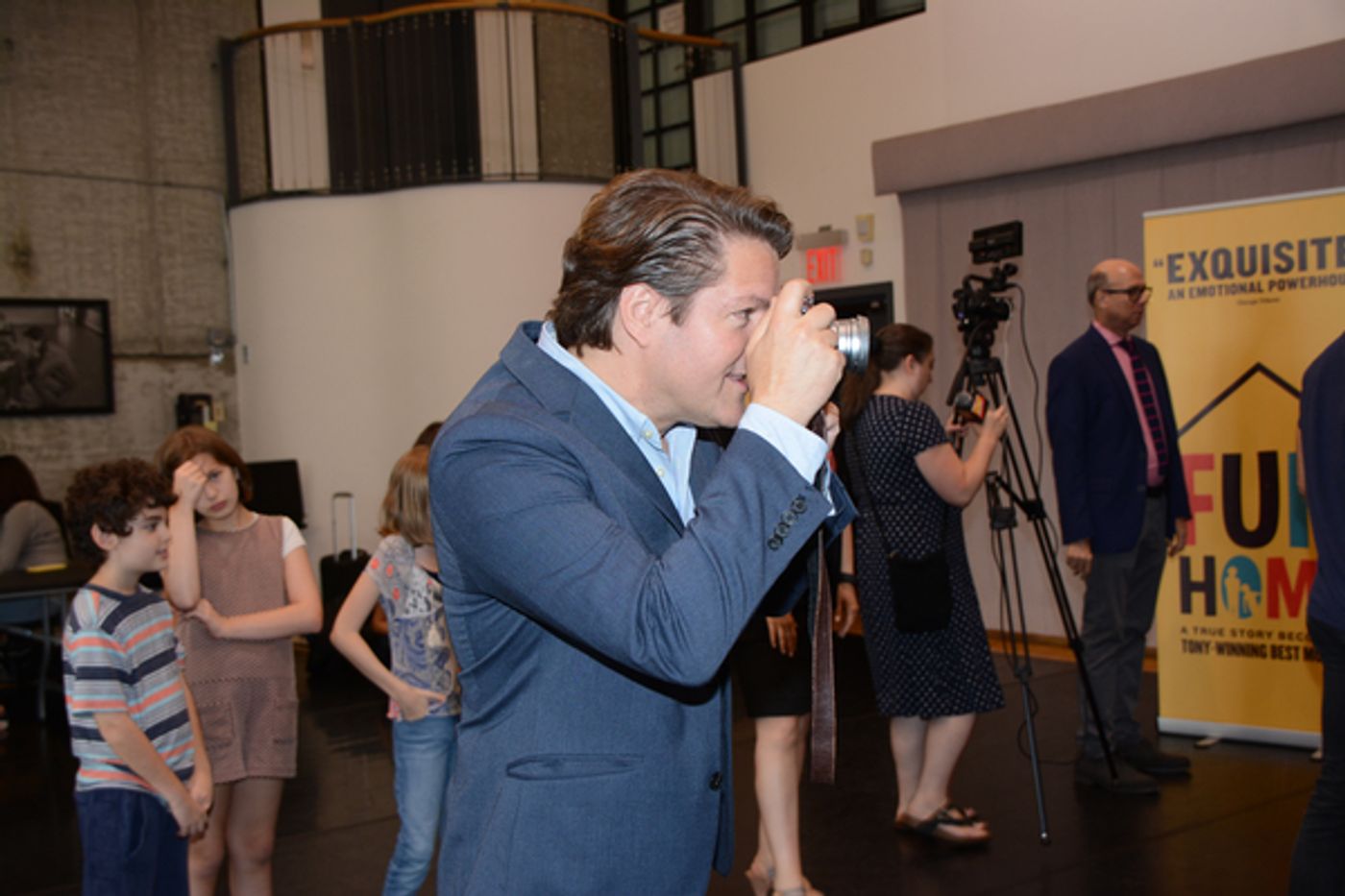 Photo Coverage: The Touring Cast of FUN HOME Meets The Press  Image