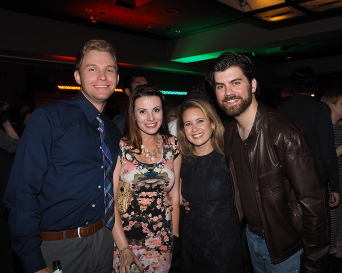 Caleb Shaw, Jacklyn Kelly Shaw, Ashley Fox Linton, and Jordan Lamoureux at 