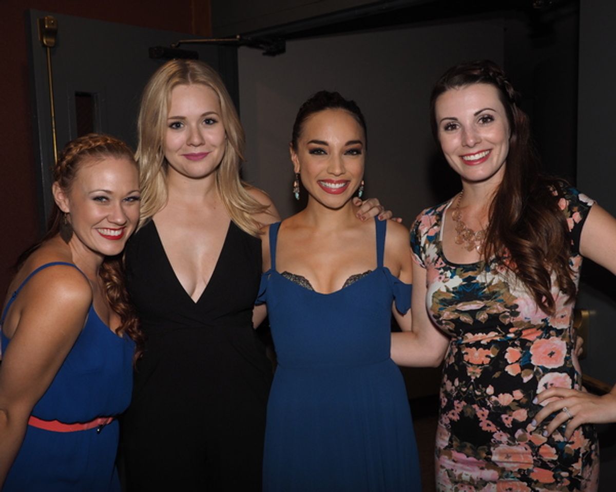 Shanon Mills Habelow, Callandra Olivia, Cassie Simone, and Jacklyn Kelly Shaw at 