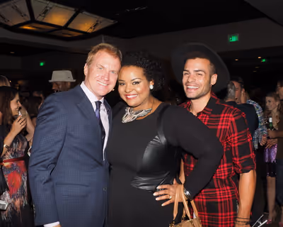 Tom McCoy, Amber Mercomes, and Cooper Howell Photo