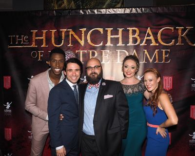 Brandon Burks, Dino Nicandros, Anthony Boyer, Devon Hadsell, and Shanon Mari Mills Photo