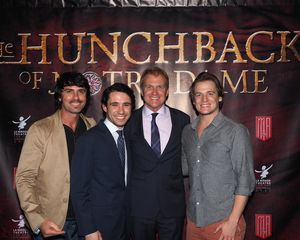 Eric Kunze, Dino Nicandros, Tom McCoy, and John McGinty Photo