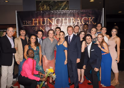 The Company with Executive Producer Tom McCoy Photo