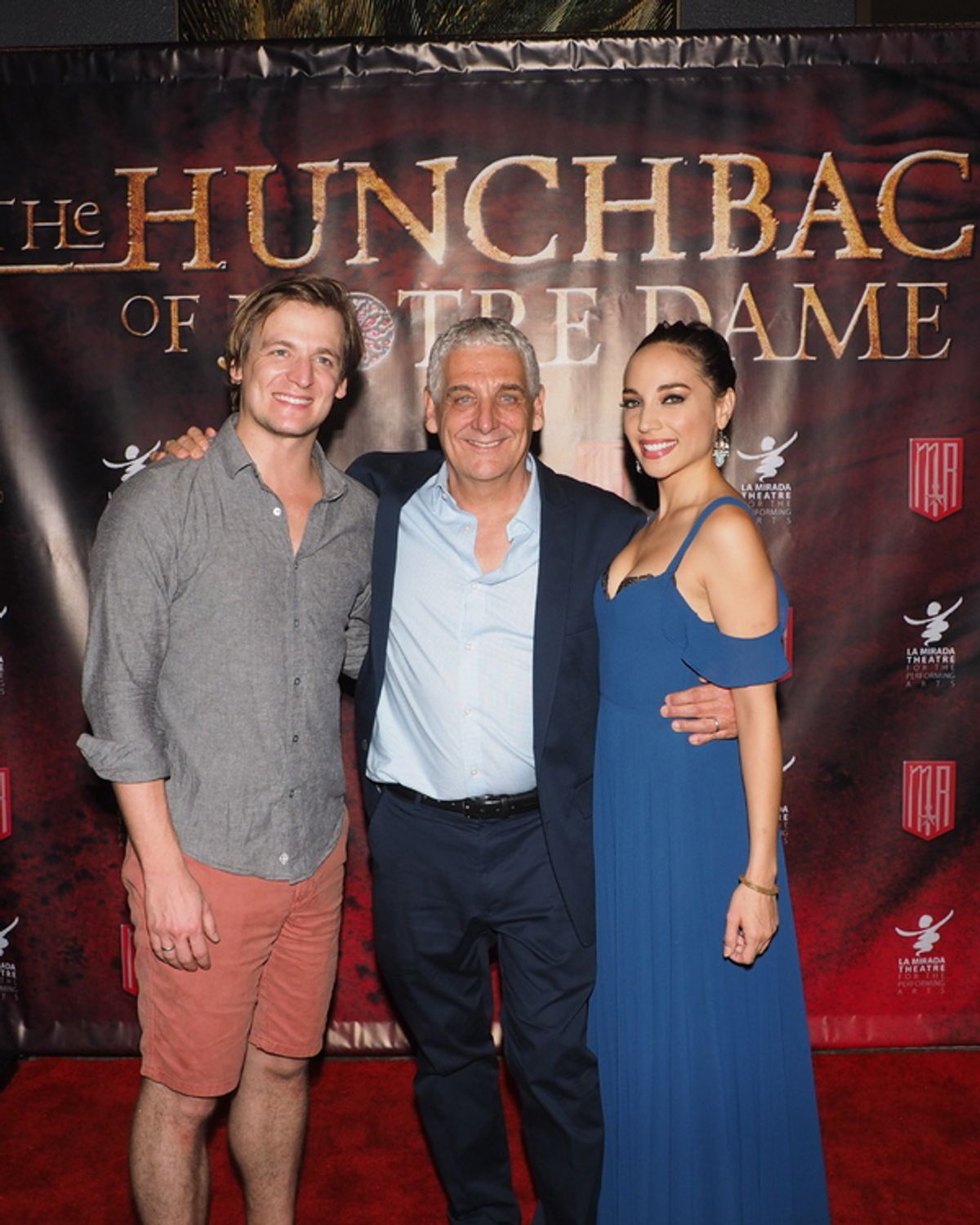 John McGinty and Cassie Simone with Director Glenn Casale at 