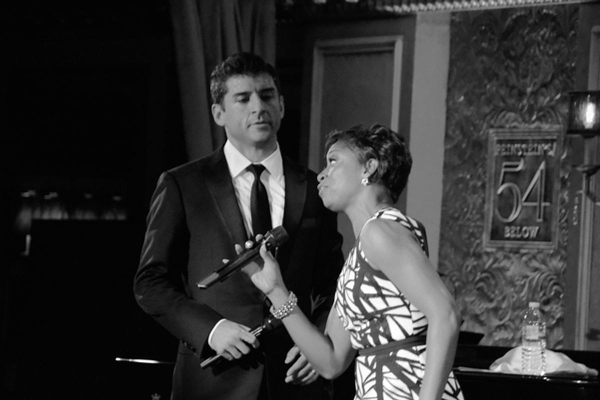 Tony Yazbeck and Montego Glover at 